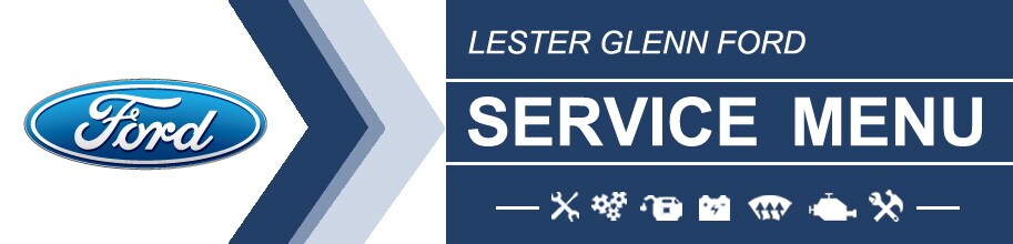 Lester Glenn Ford Service Menu