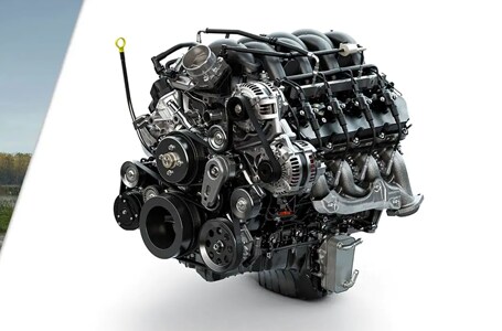 New Class-Exclusive* 7.3L V8 Gas Engine