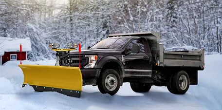 Ford Super Duty Chassis Plows