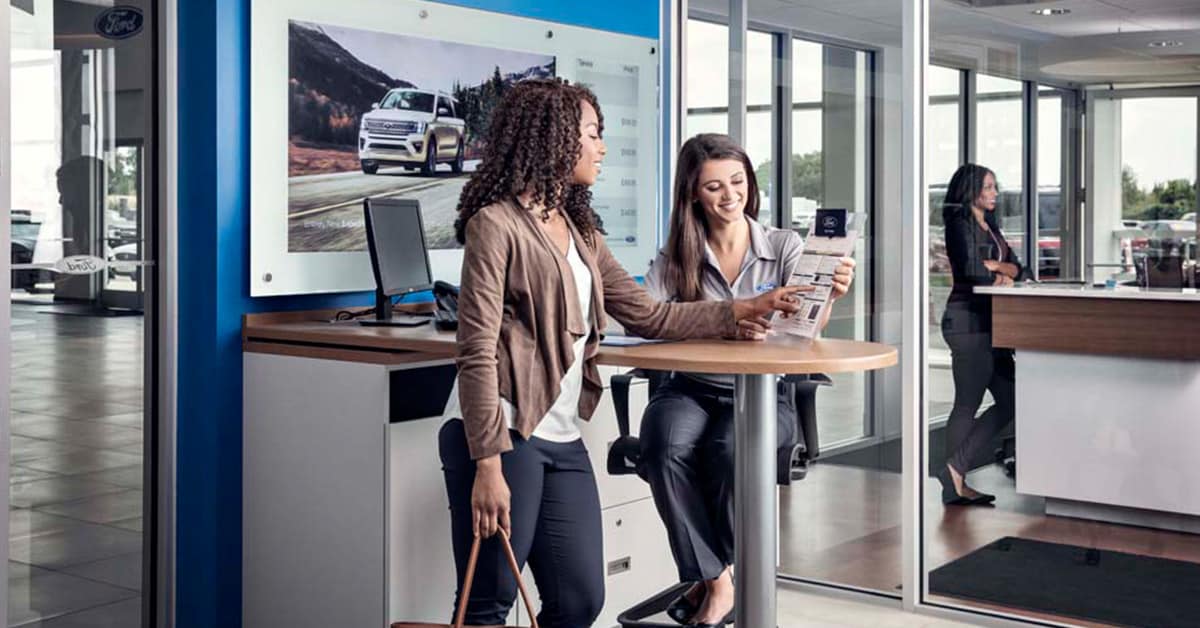 Automotive financing and trade in valuation services at Lester Glenn Ford