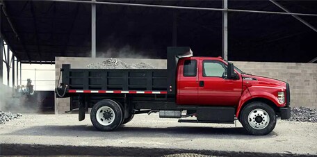Ford F-650 F750 Upfit - Dump Box Body