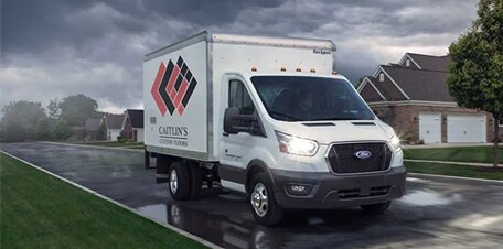 Ford Transit Cutaway Cube Body