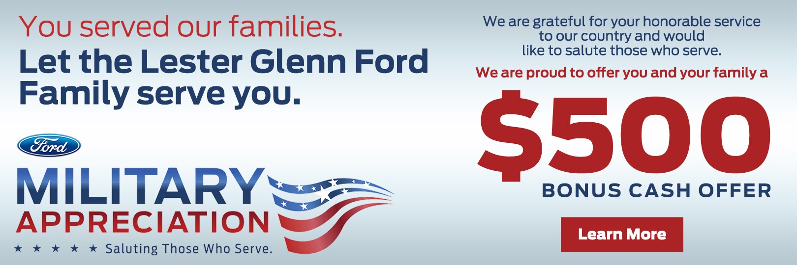 Ford Military Appreciation