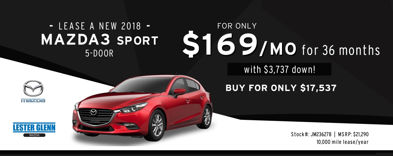 2018 Mazda3 Hatchback Special