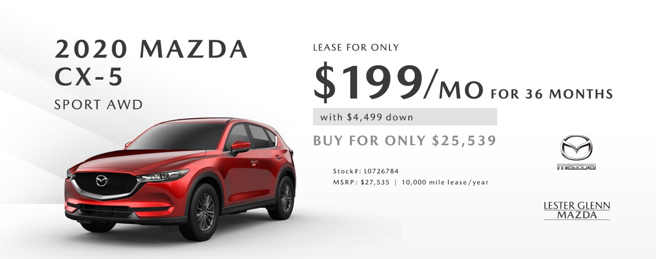 2020 Mazda CX-5 Monthly Special