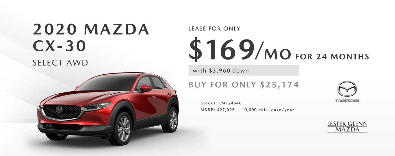 2020 Mazda CX-30 Monthly Special