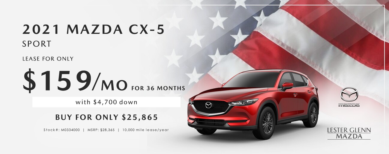 2021 Mazda CX-5 Sport Lease Special
