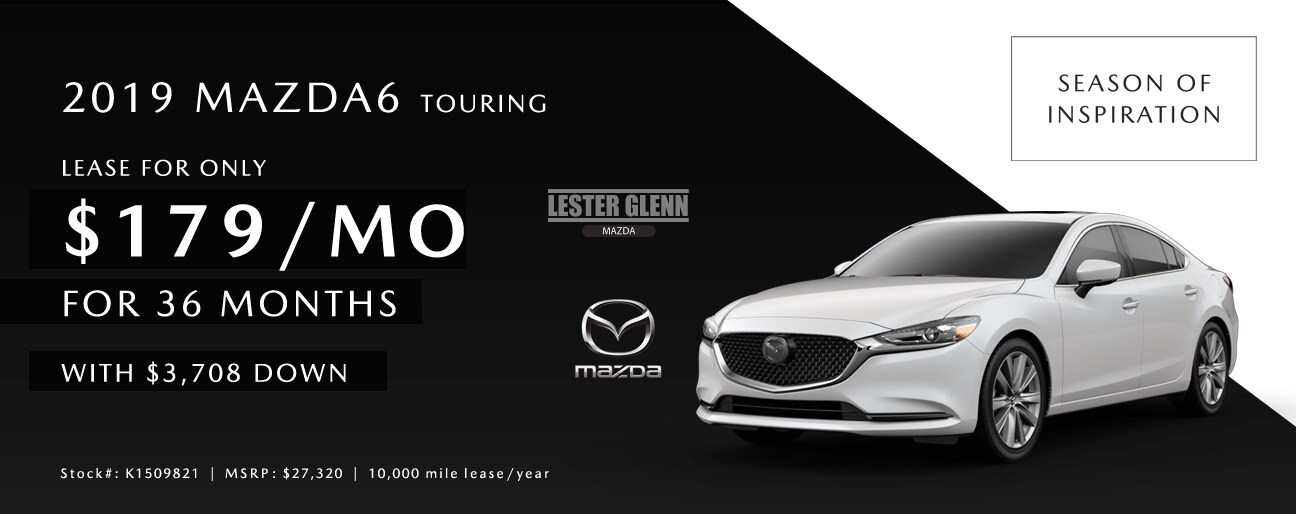 2019 Mazda6 Lease Special