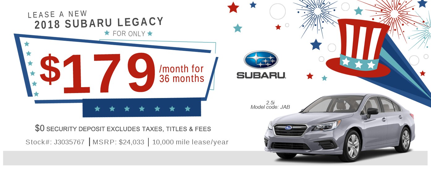 Lester Glenn Subaru Legacy Special