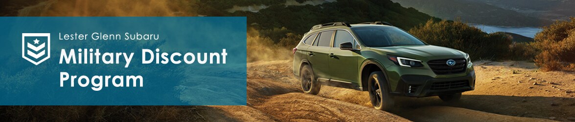 Lester Glenn Subaru Military Discount Program