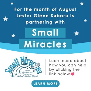 Lester Glenn Subaru August Donation Drive for Small Miracles