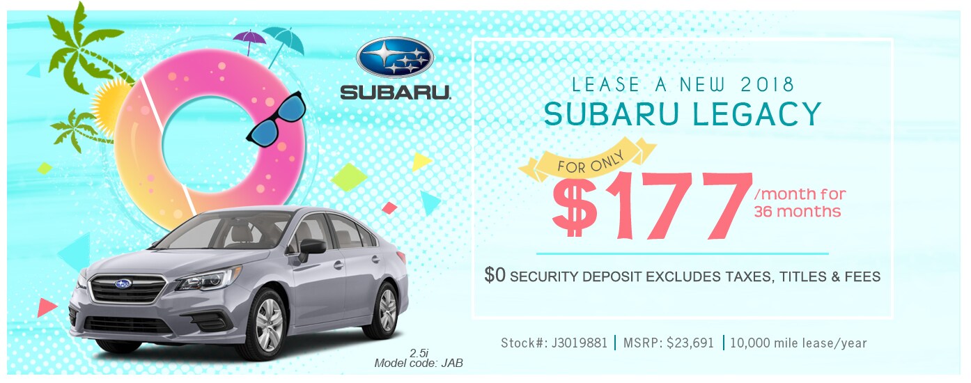 Lester Glenn Subaru Legacy Special