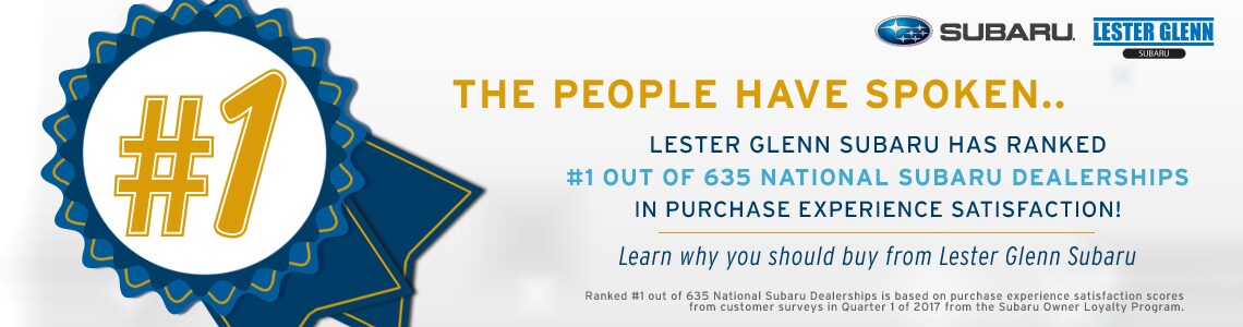 Lester Glenn Subaru Customer Satisfaction