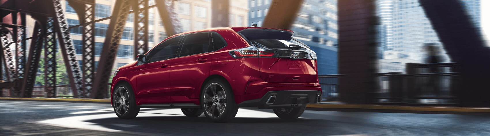 2022 Ford Edge ST Red Bridge