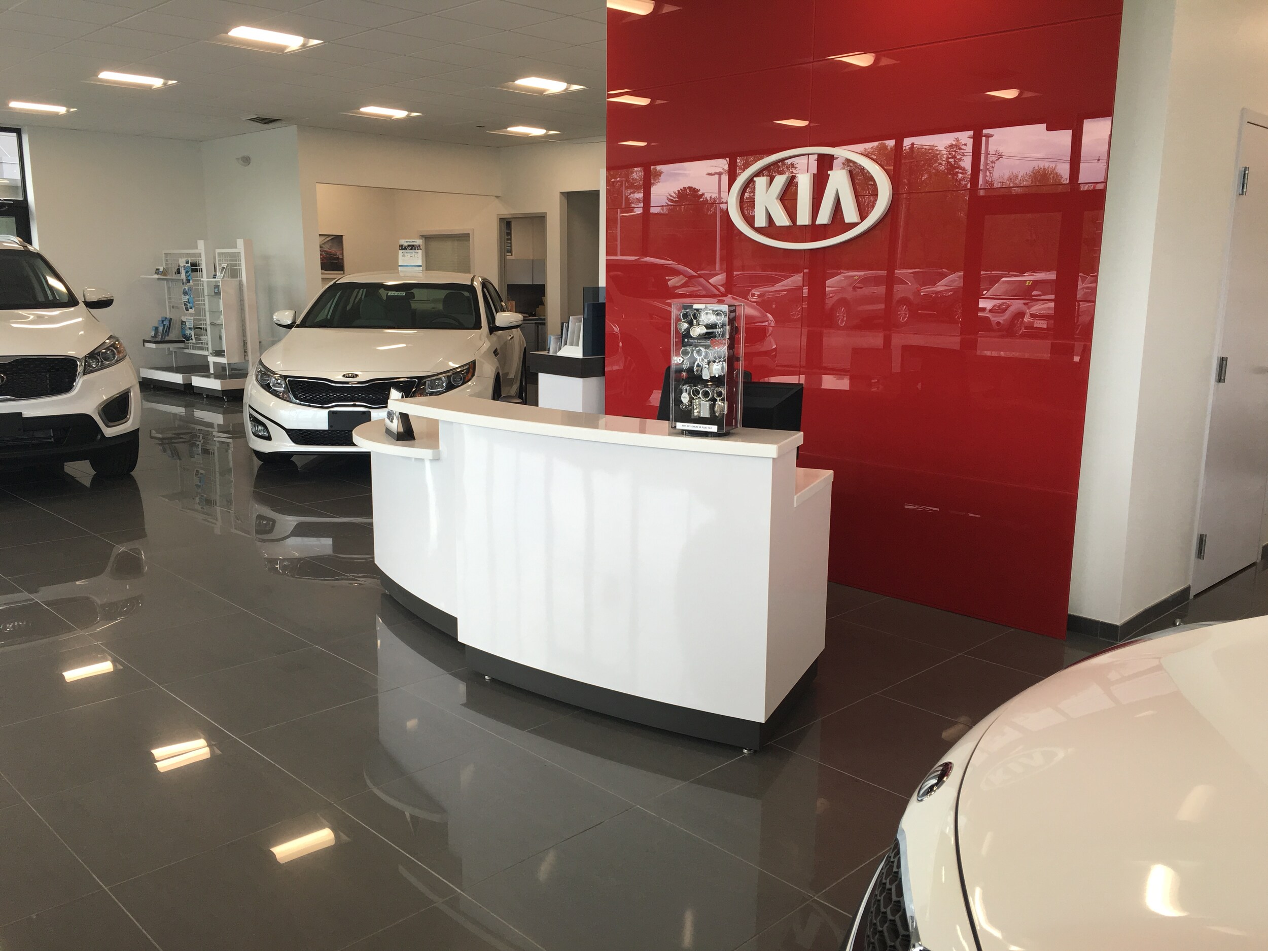 Brand New Showroom Lev Kia of Framingham