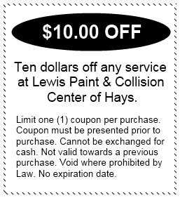Body Shop Coupon - Lewis Paint and Collision Center of Hays, KS.jpg