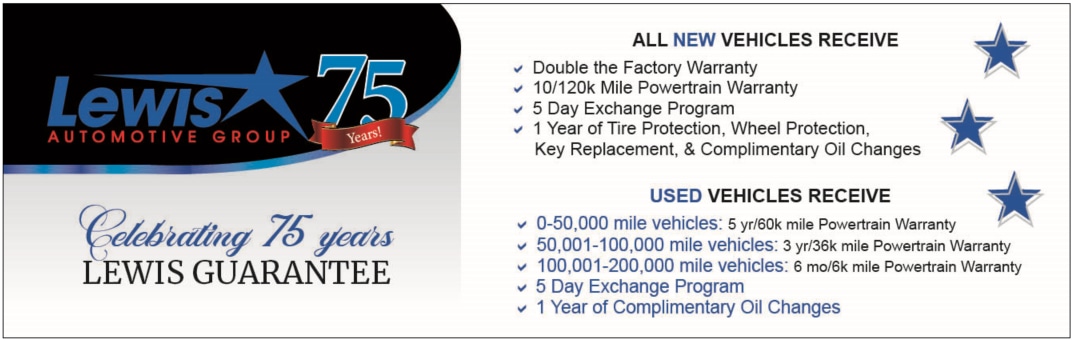 Lewis Warranty Guarantee