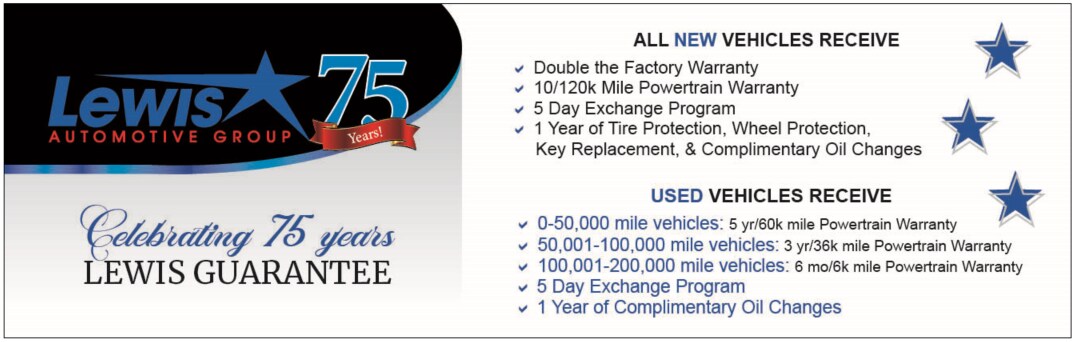 Lewis Warranty Guarantee
