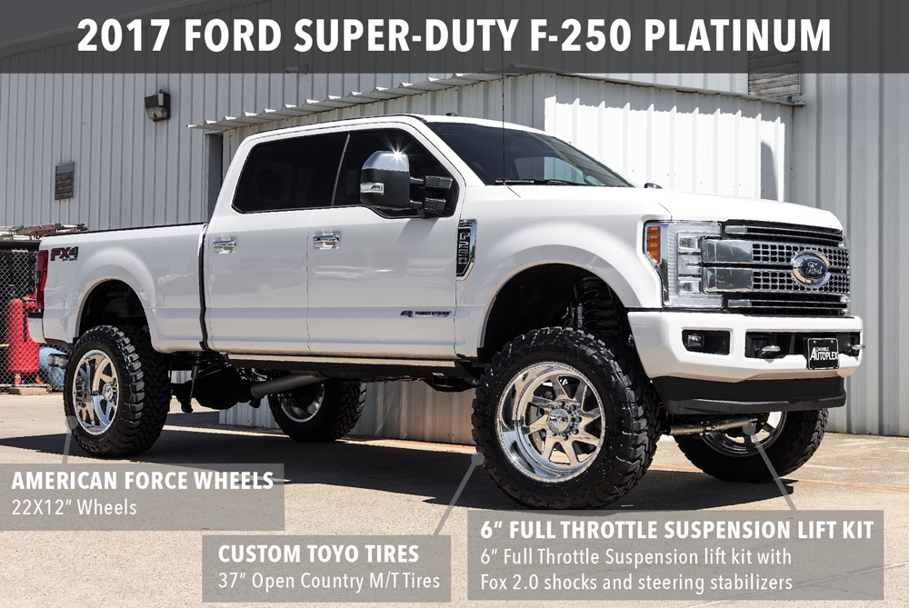 2017 Ford Super Duty F-250 Custom Lifted Truck