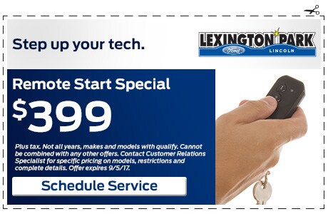 Remote Starter Special Lexington Park MD