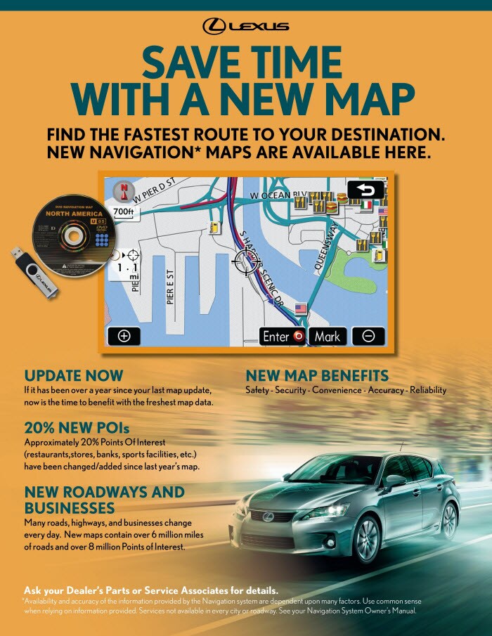 Lexus Navigation Map Update