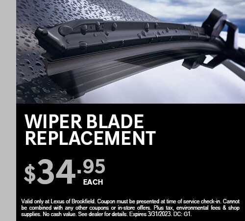 Wiper Blade Replacement Coupon