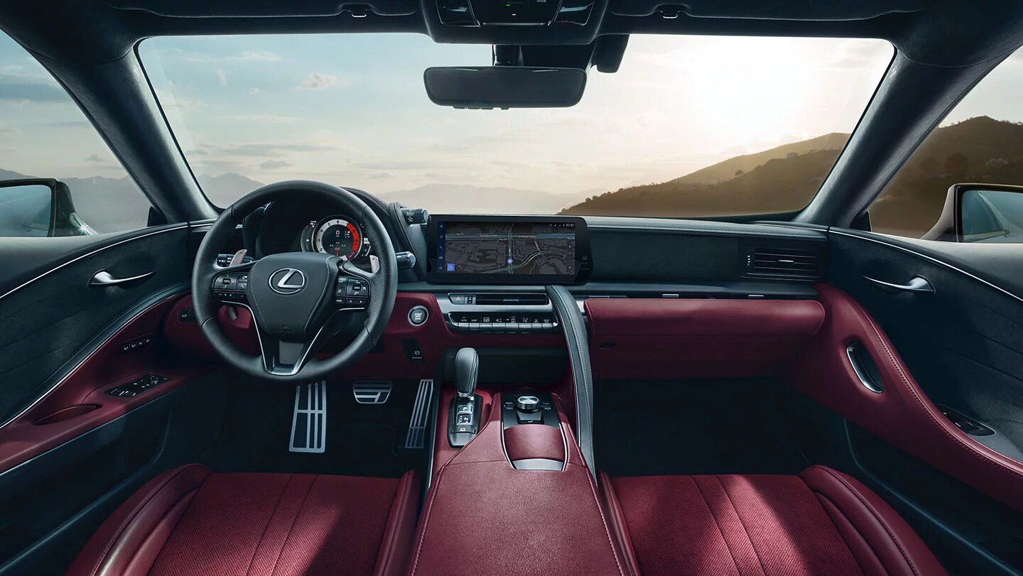 2025 Lexus LC Dashboard