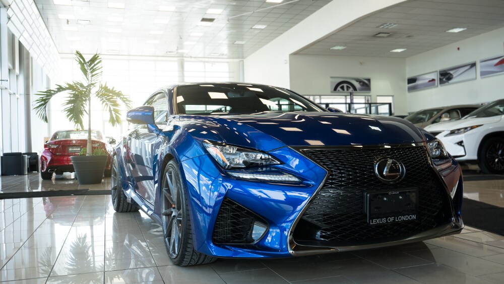 Lexus RC F Outside