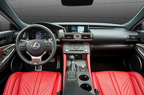 Lexus RC F Inside