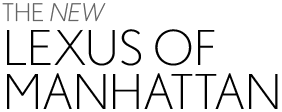 The Lexus of Manhattan logo.
