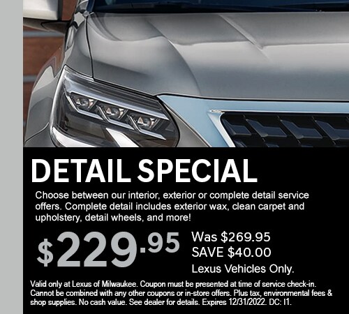 Complete Detail Special Coupon