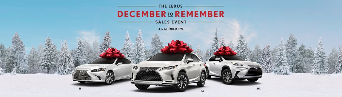 December to Remember Sales Event At Lexus of Milwaukee December to Remember Sales Event At Lexus of Milwaukee