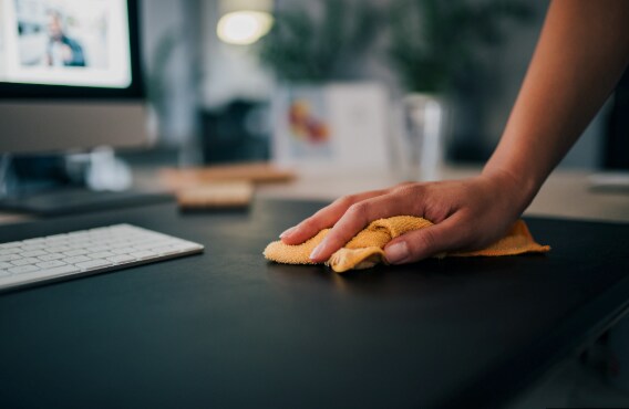 Cleaning Desk