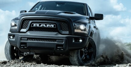 Ram 1500 Classic Ram 1500 Classic driving through gravel