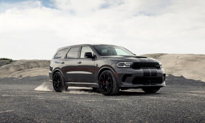 Dodge Durango Dodge Durango driving in gravel