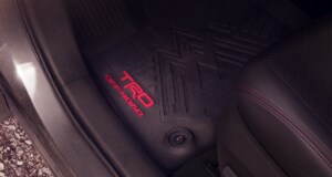 RAV4 TRD badging on floor mat RAV4 TRD badging on floor mat