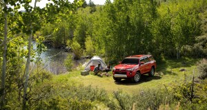 Toyota 4Runner Toyota 4Runner campsite