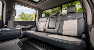 Ford F-150 Ford F-150 interior seating rear