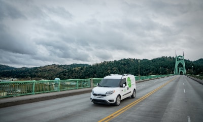 Ram ProMaster Ram ProMaster driving on a bridge