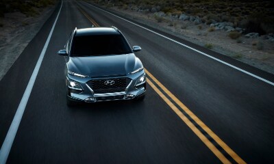 Hyundai Kona Hyundai Kona on the road