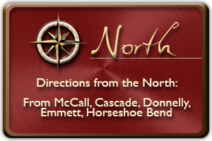 Directions to Boise from the North