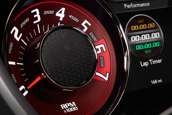 Challenger performance instrument panel