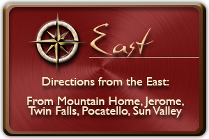 Directions to Boise from the East
