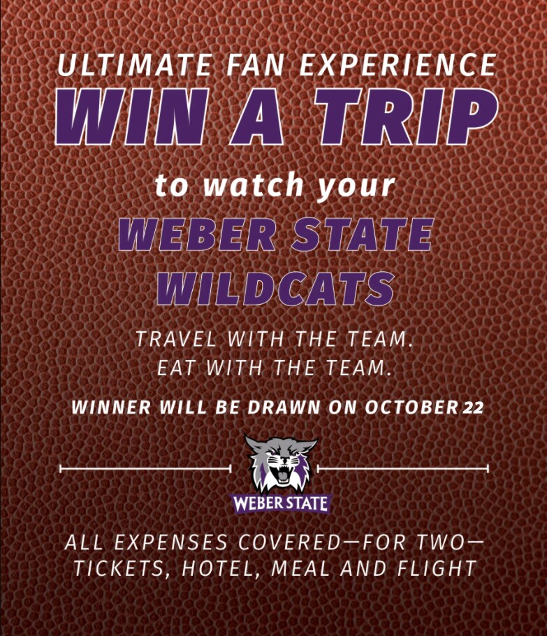 ultimate weber state fan giveaway ultimate weber state fan giveaway