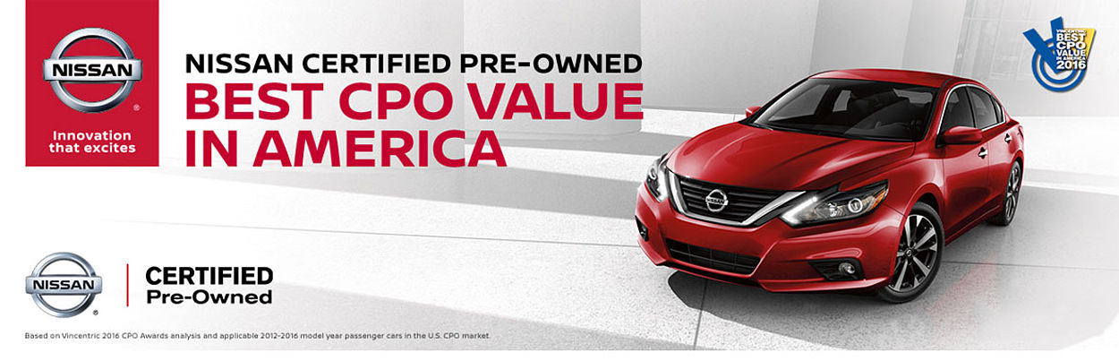 Nissan Certified Pre-Owned - Best CPO Value in America