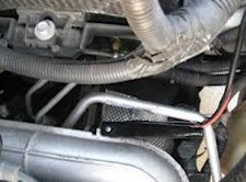 black-cable-connect-to-unpainted-metal