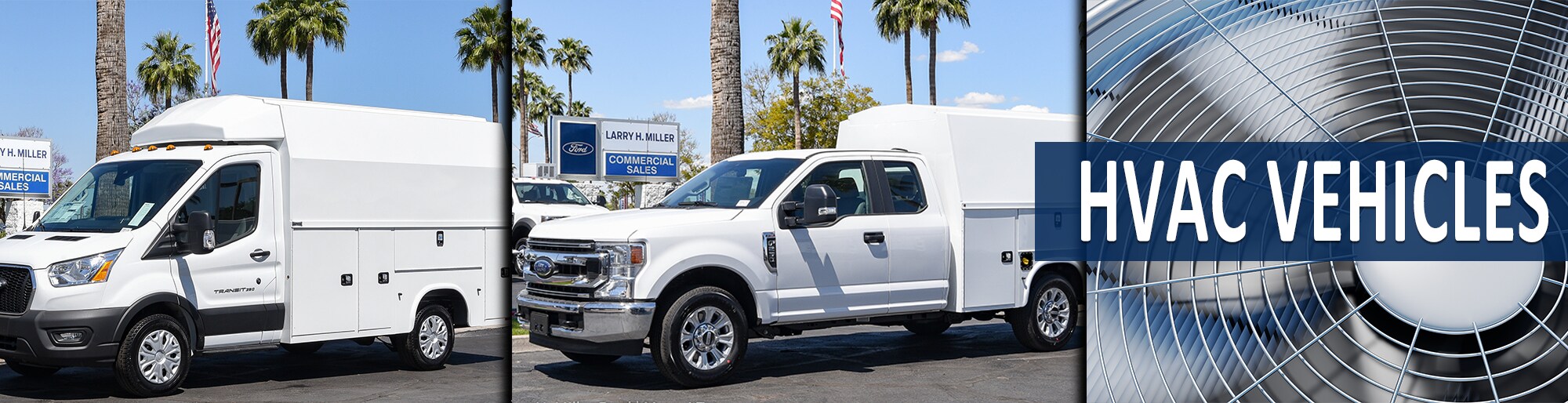 LHM Ford Mesa HVAC Work Trucks