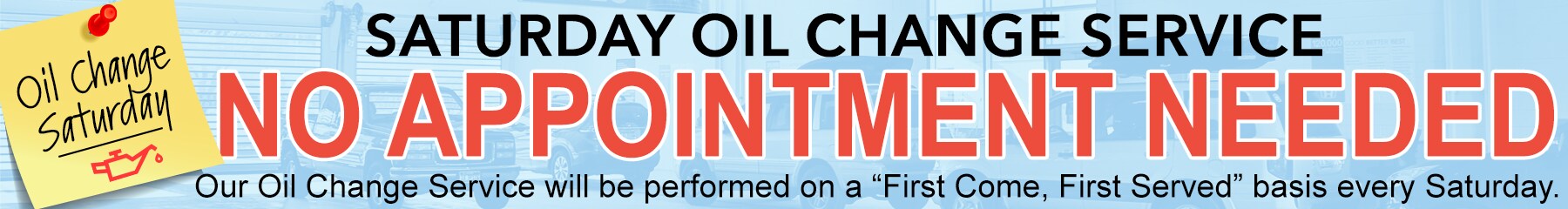Saturday Oil Change Service No Appointment Need at Honda Boise