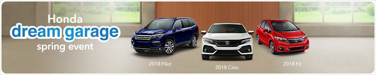 Honda Dream Garage Spring Event Honda Dream Garage Spring Sales Event