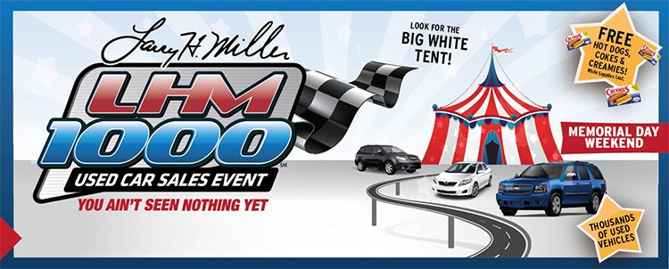LHM 1000 Used Car Sales Event LHM 1000 Used Car Sales Event